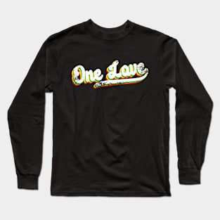 One Love (grunge) Long Sleeve T-Shirt